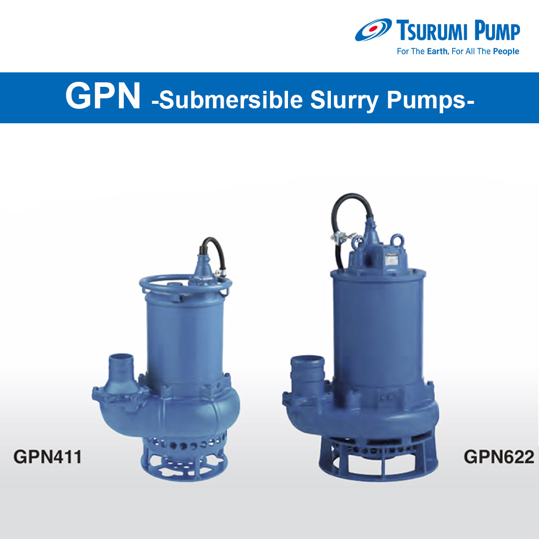 [Tsurumi Pump] GPN  Submersible Slurry Pumps