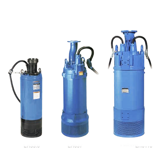 [Tsurumi Pump] LH Series Submersible High Head Drainage Pump