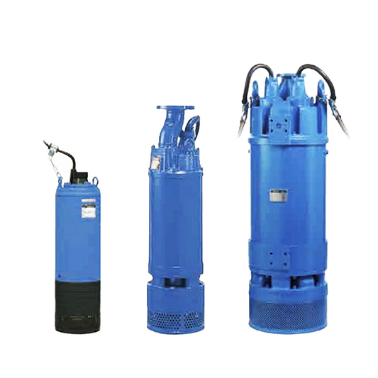 [Tsurumi Pump] LHW Dual Impeller Submersible High Head Drainage Pumps