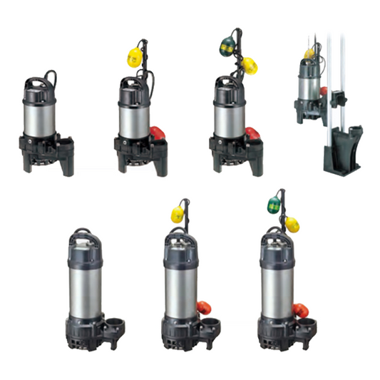 [Tsurumi Pump] PN Submersible Pumps