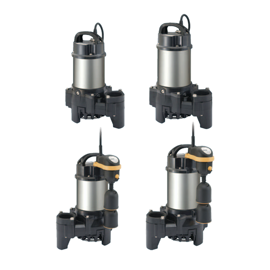 [Tsurumi Pump] PNI Submersible Resin Made Wastewater Pumps