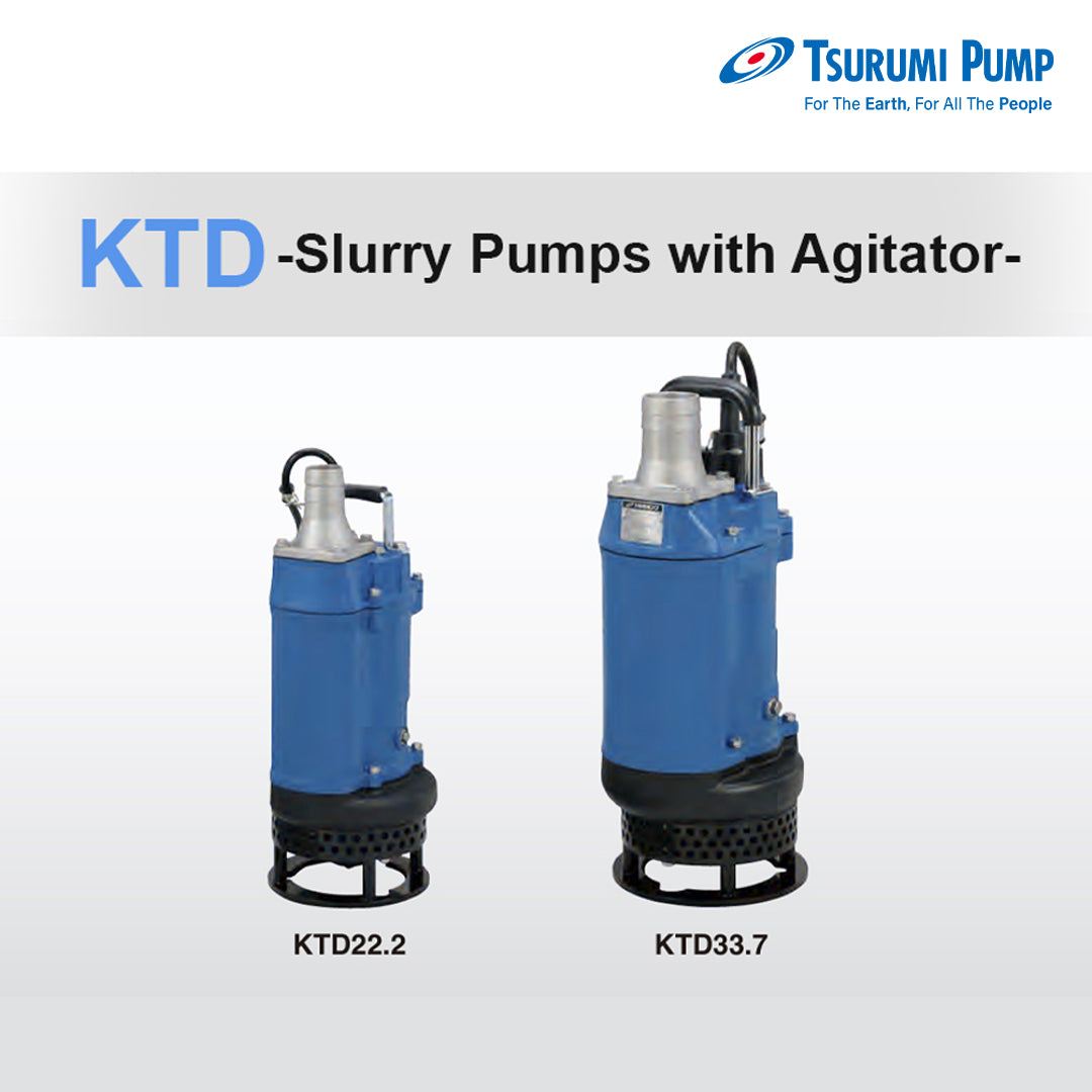 [Tsurumi Pump] KTD  Slurry Pumps