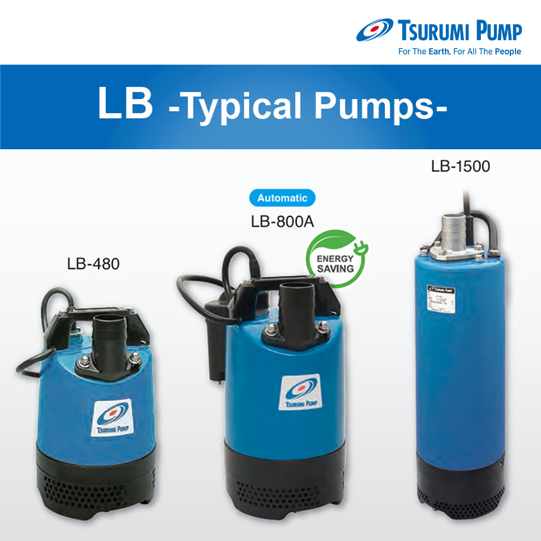 [Tsurumi Pump] LB Pumps