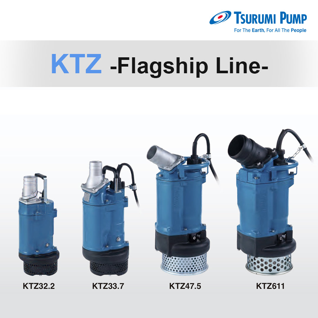 [Tsurumi Pump] KTZ Dewatering Pumps